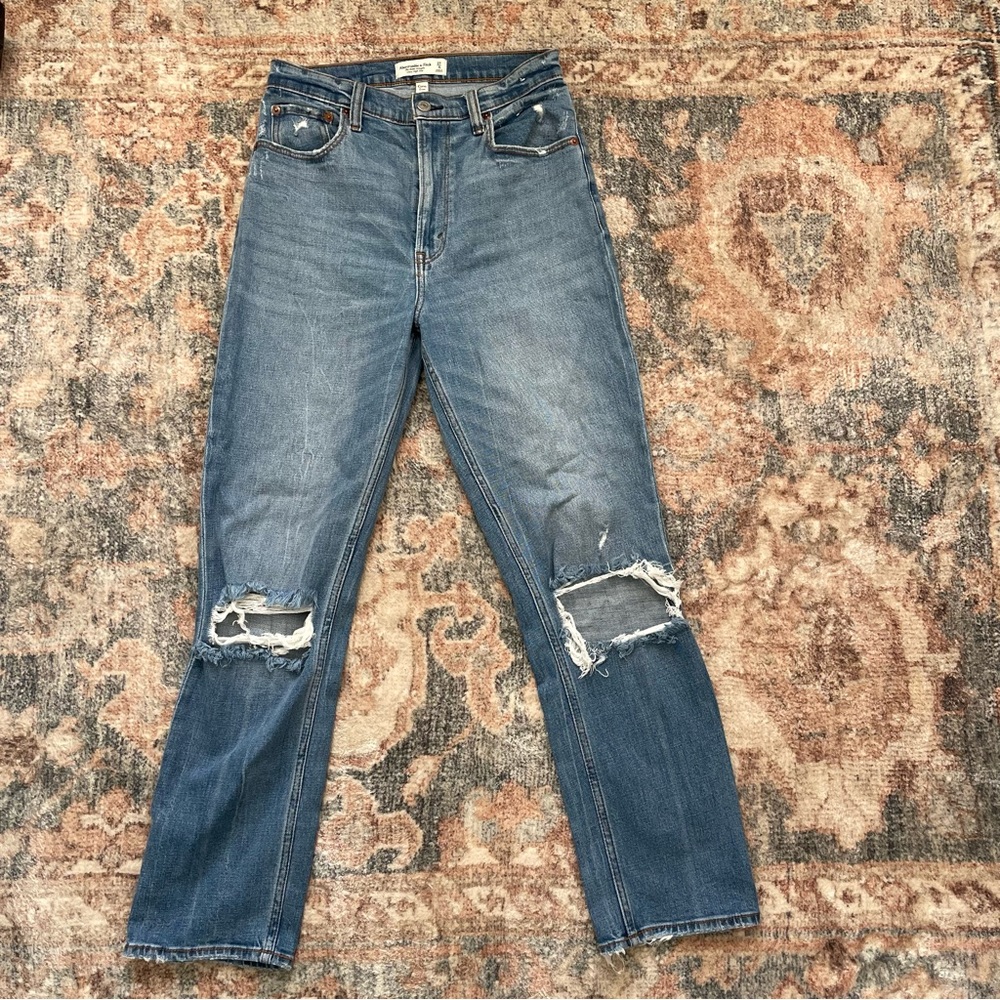 Curve Love Ultra High Rise Ankle Straight Jean